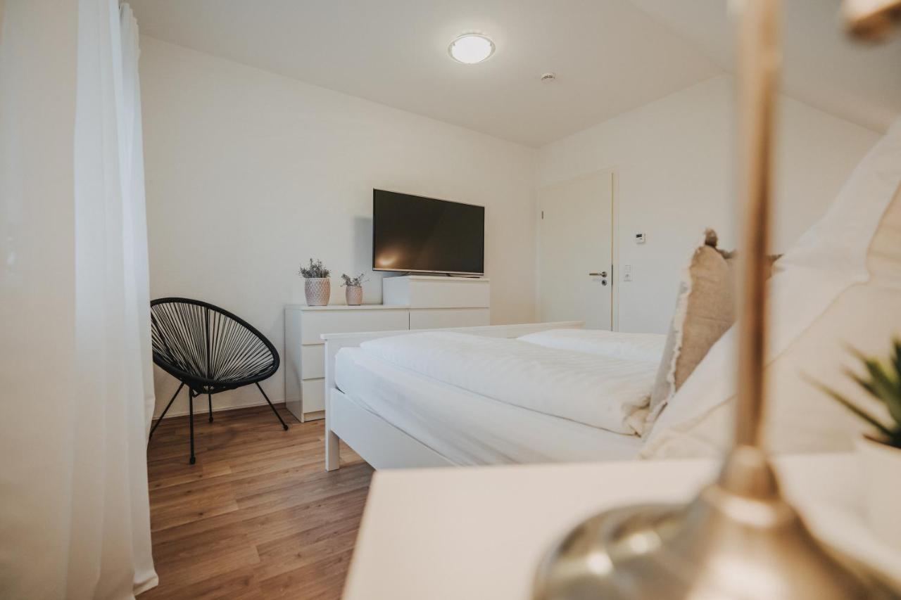 Ferienwohnung Weidenblick Varel Bagian luar foto